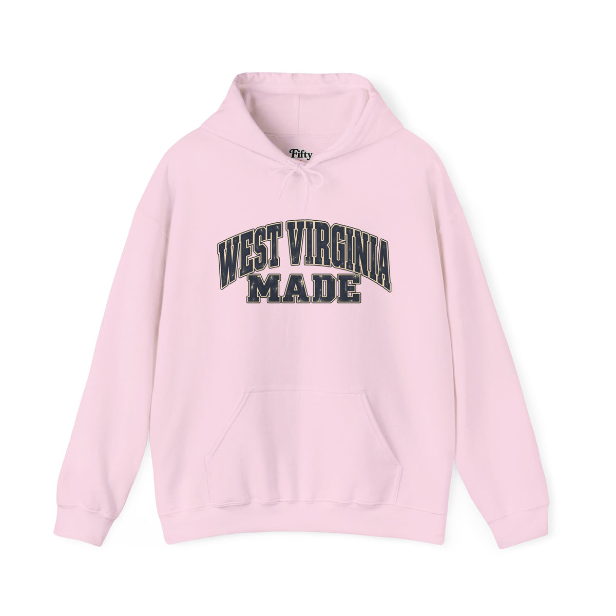 West Virginia Made Unisex Hoodie State Name Graphic