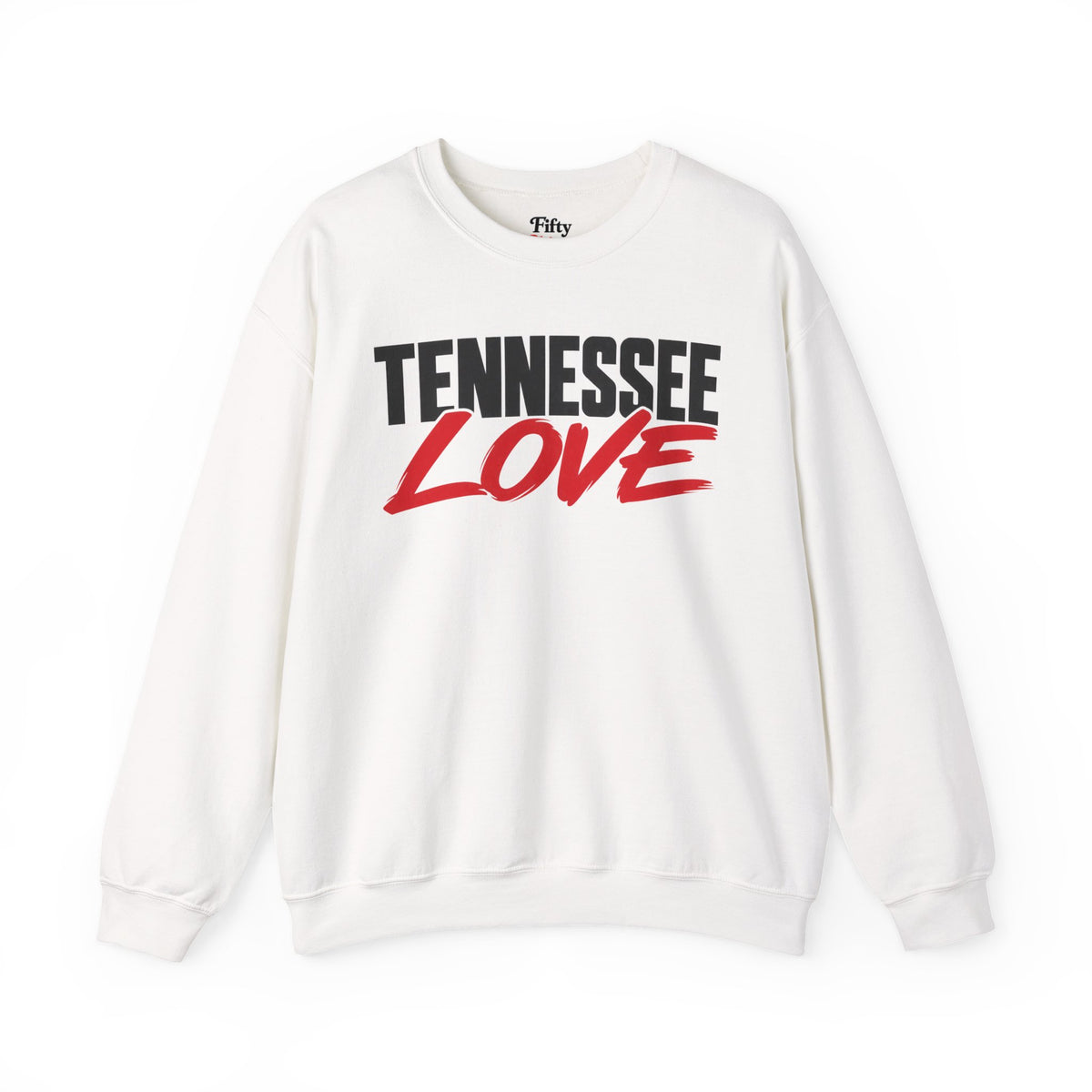 Tennessee Love Unisex Crewneck Sweatshirt State Name Graphic
