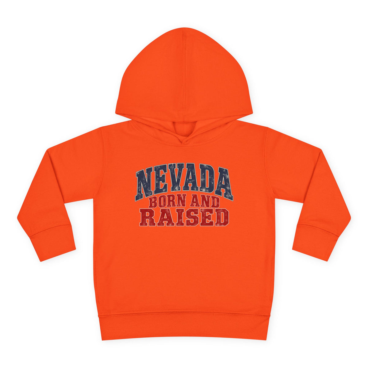 Nevada Born and Raised Desert Heritage Unisex Toddler Pullover Fleece Hoodie