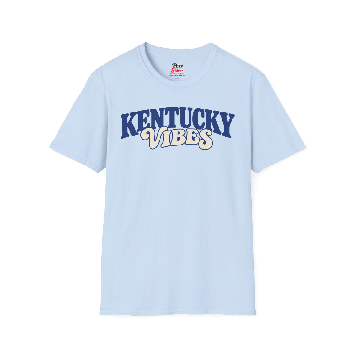 Kentucky Vibes Unisex Softstyle T Shirt State Name Graphic Tee