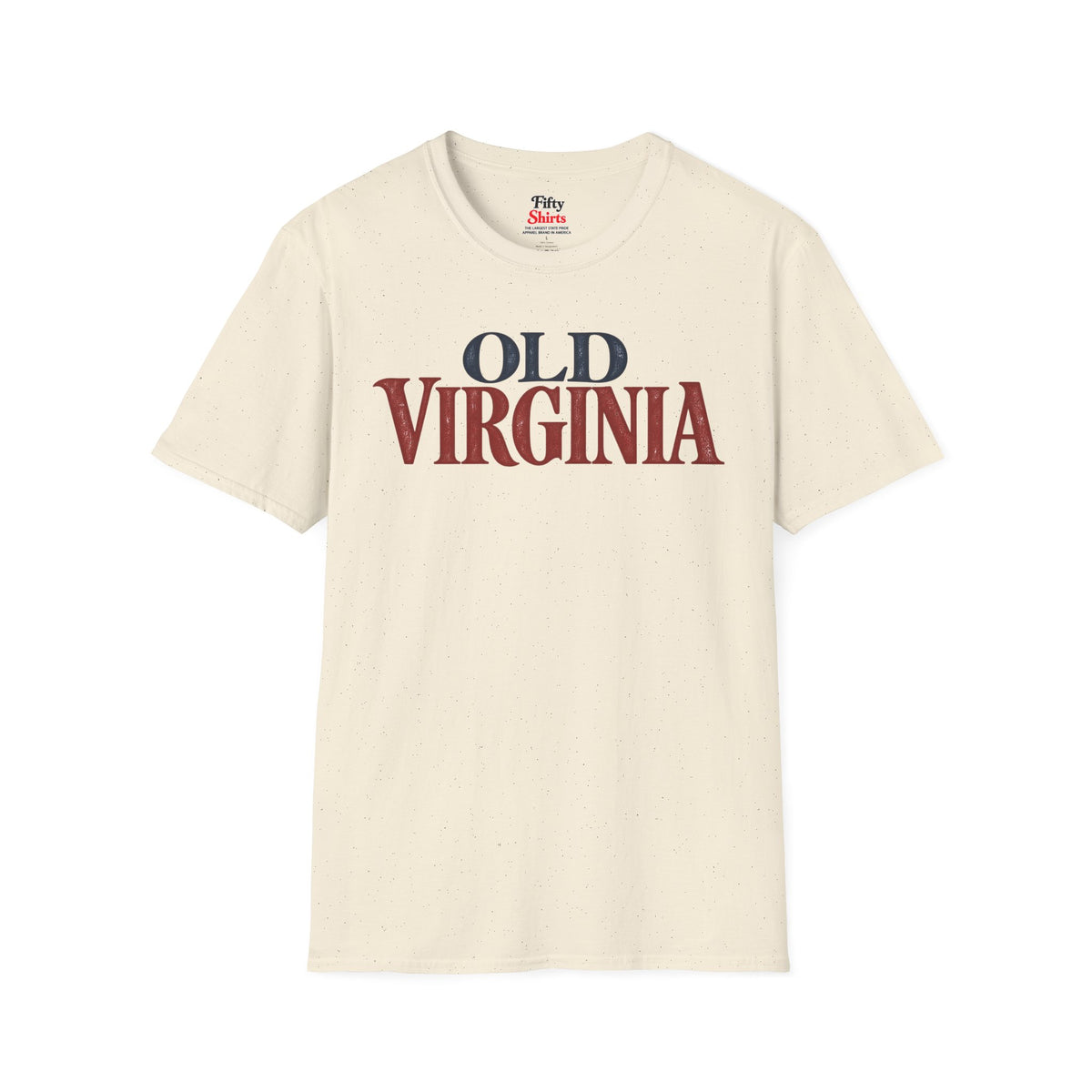 Old Virginia Unisex Softstyle T Shirt State Name Graphic Tee