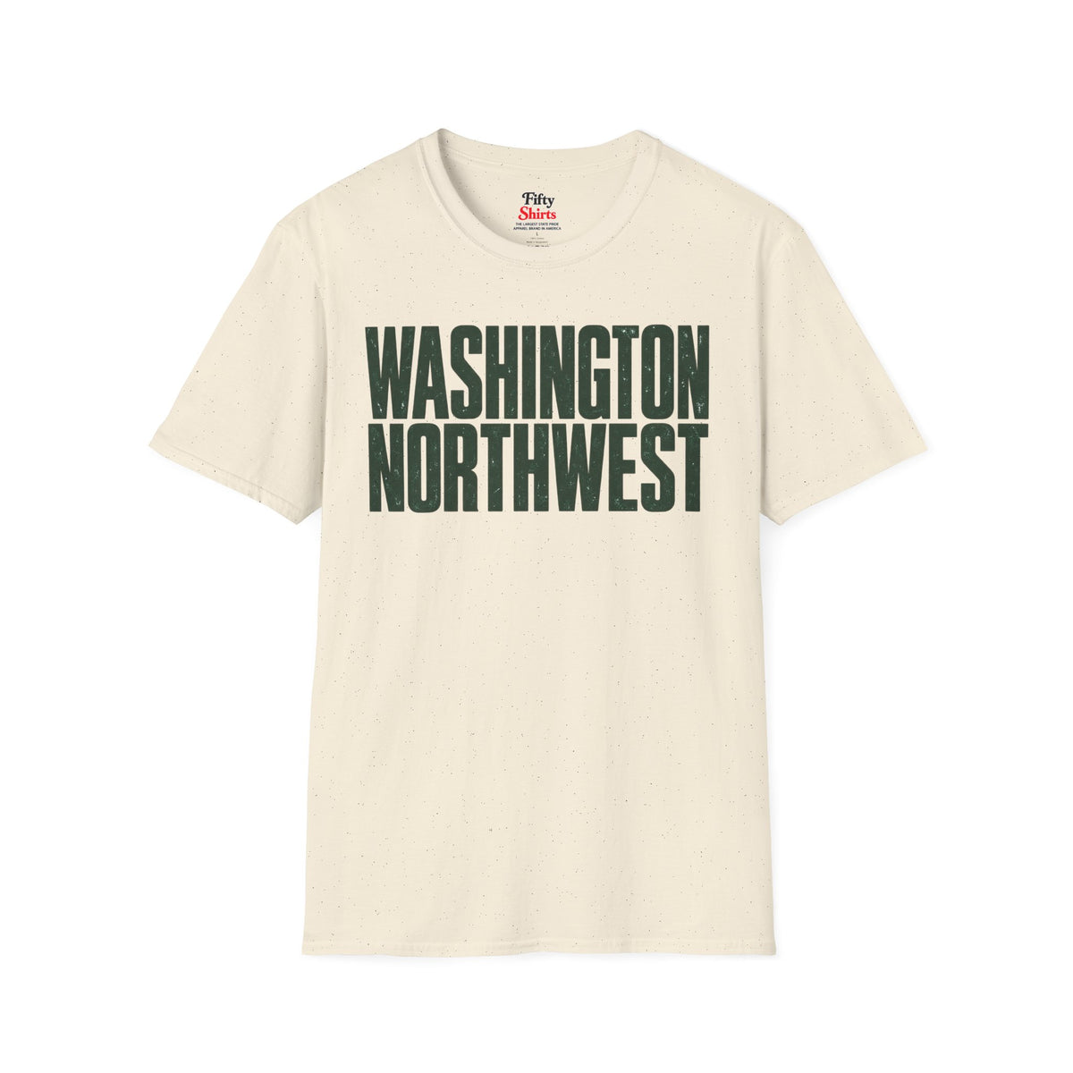 Washington Northwest Unisex Softstyle T Shirt State Name Graphic Tee