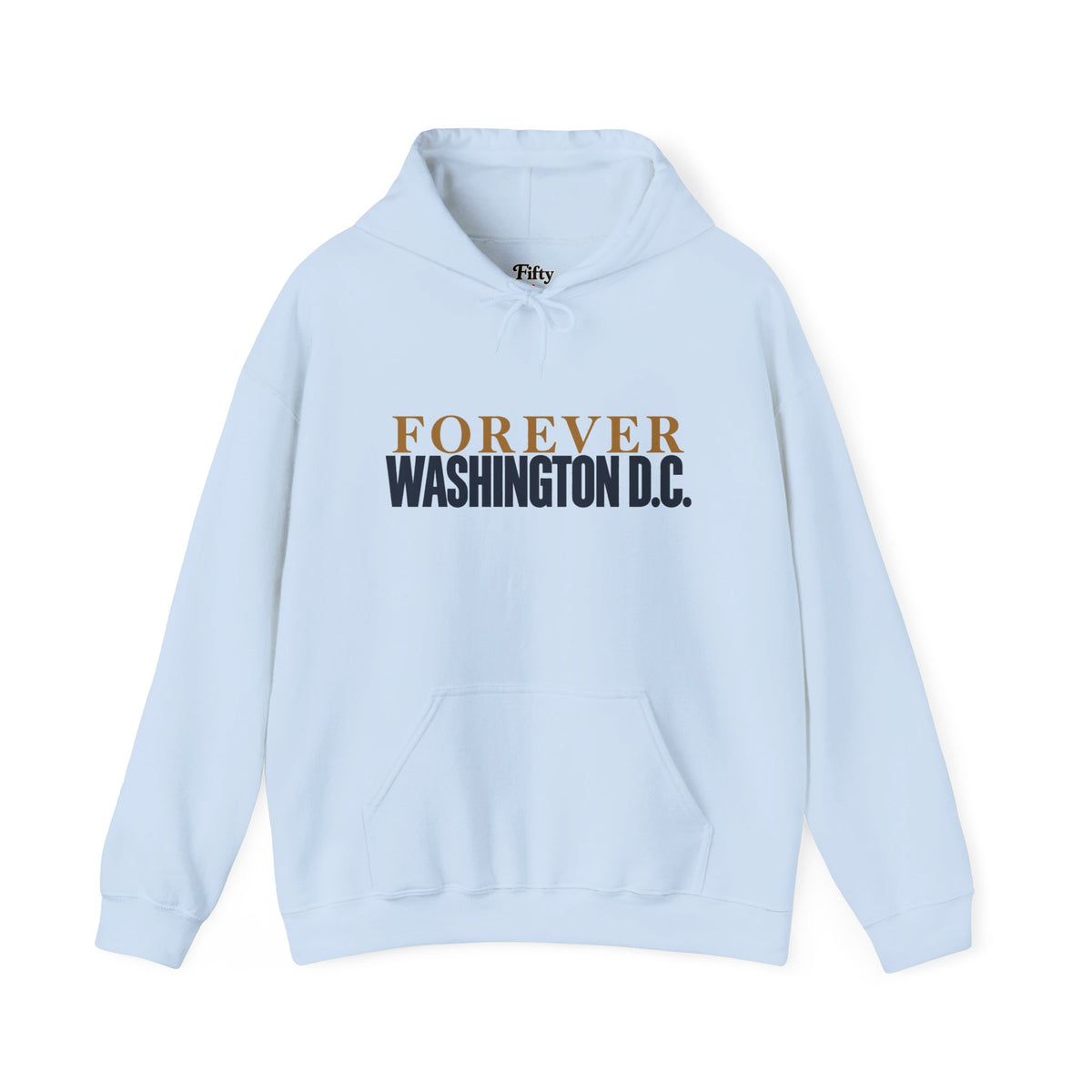 Forever Washington DC Unisex Hoodie State Name Graphic