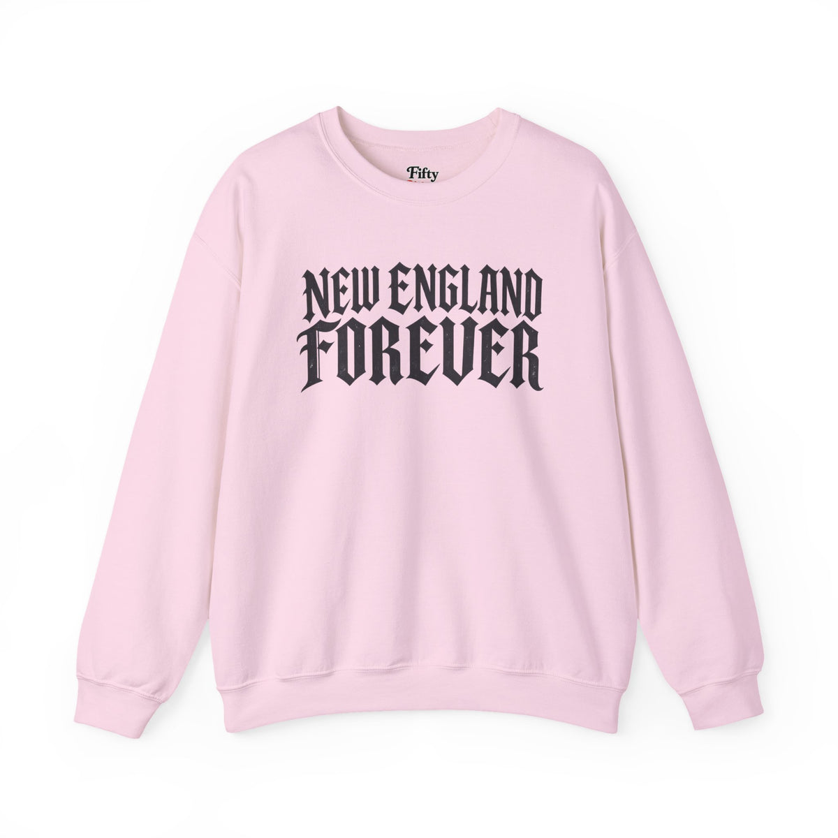 Massachusetts New England Forever Unisex Crewneck Sweatshirt State Name Graphic