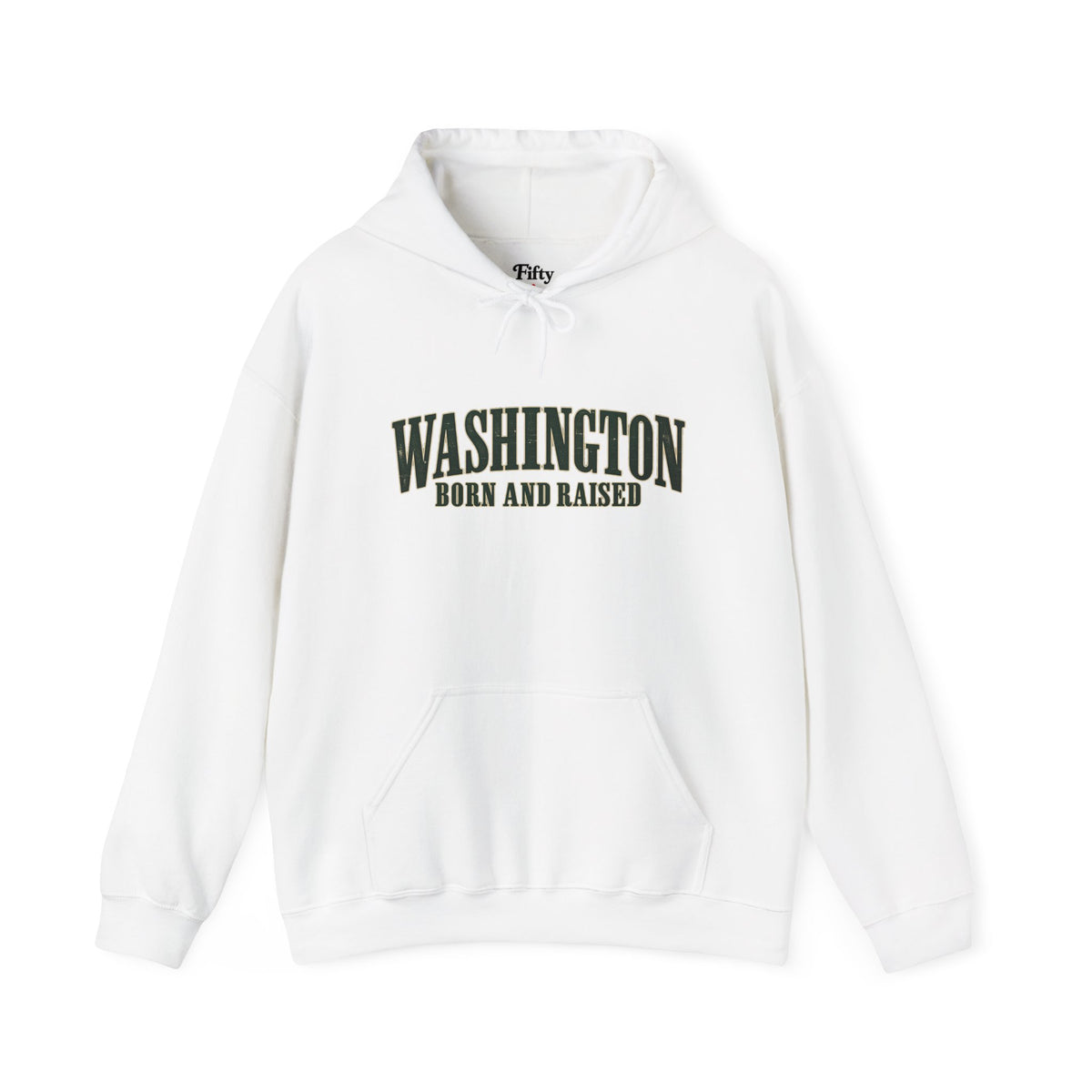 Washington Born and Raised Premium Heritage Unisex Hoodie Graphic