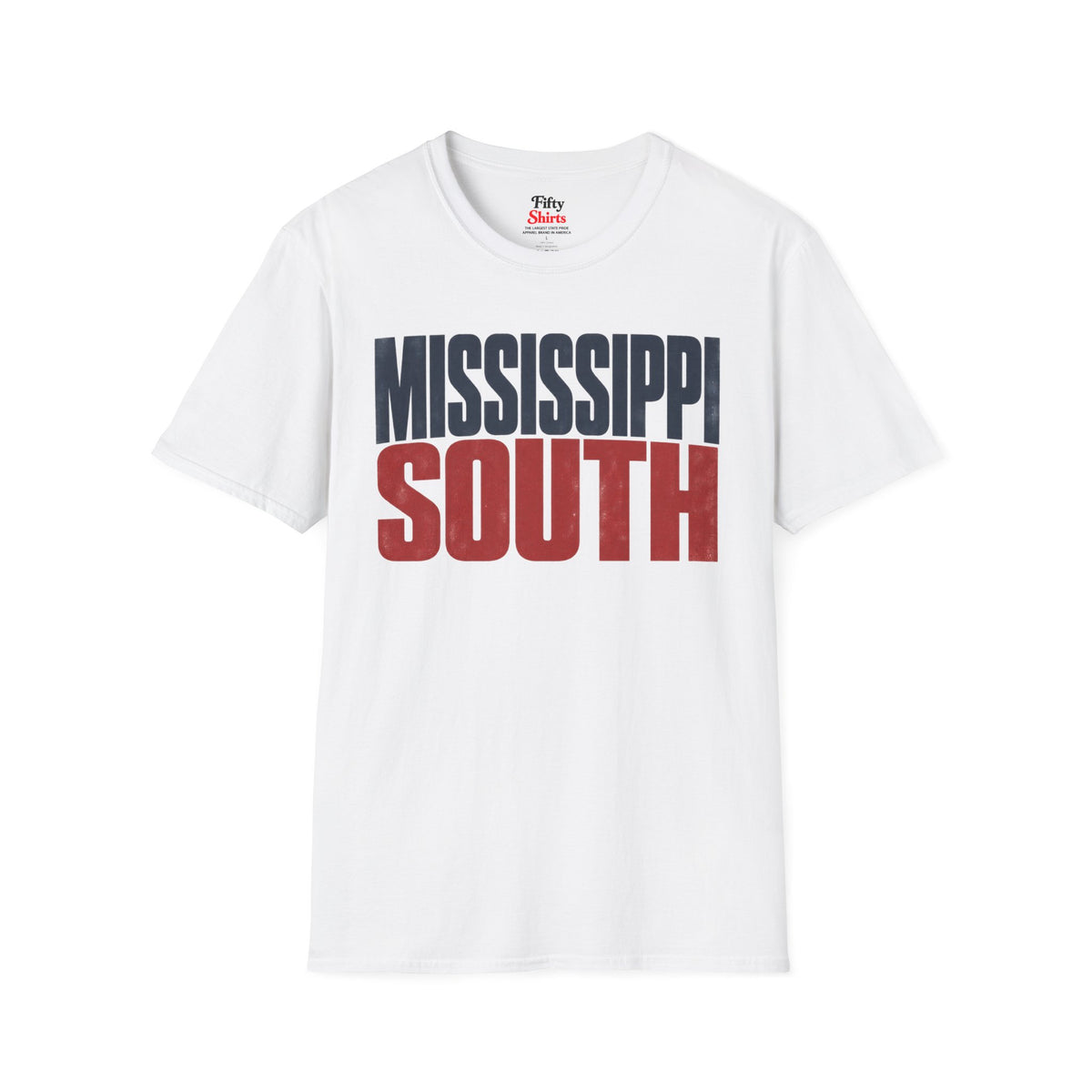Mississippi South Unisex Softstyle T Shirt State Name Graphic Tee