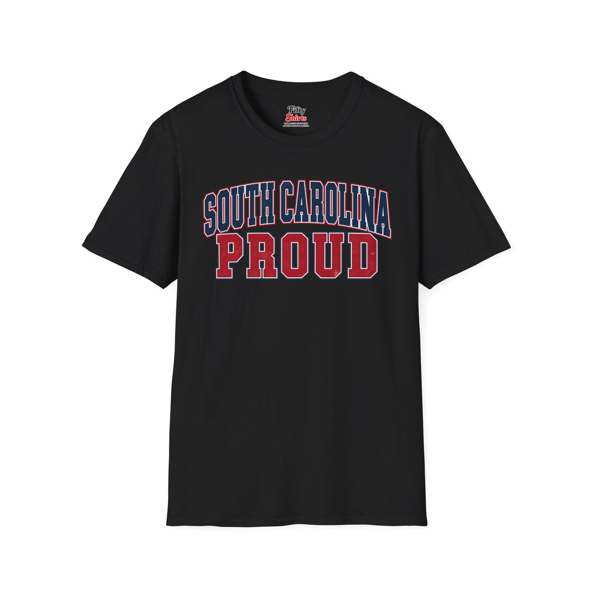 South Carolina Proud Unisex Softstyle T Shirt State Name Graphic Tee