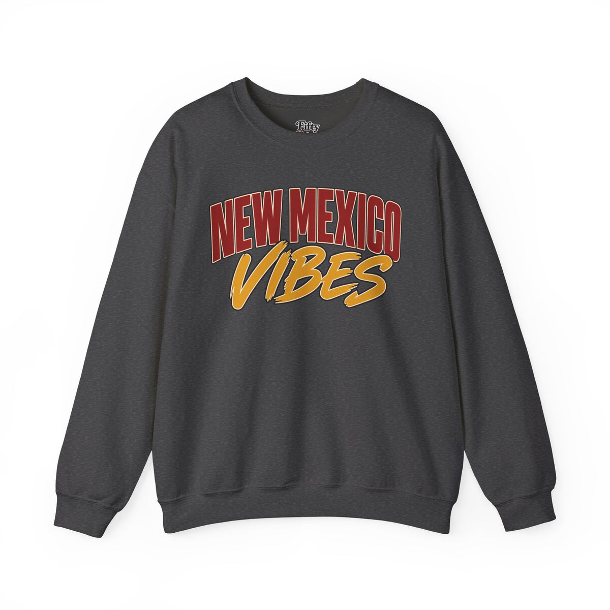 New Mexico Vibes Unisex Crewneck Sweatshirt State Name Graphic