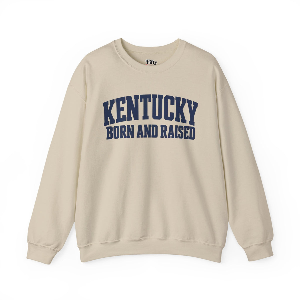 Kentucky Born and Raised Modern Heritage Unisex Sweatshirt Graphic