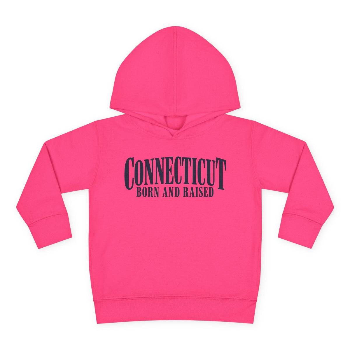 Connecticut Born and Raised Luxury Heritage Unisex Toddler Pullover Fleece Hoodie