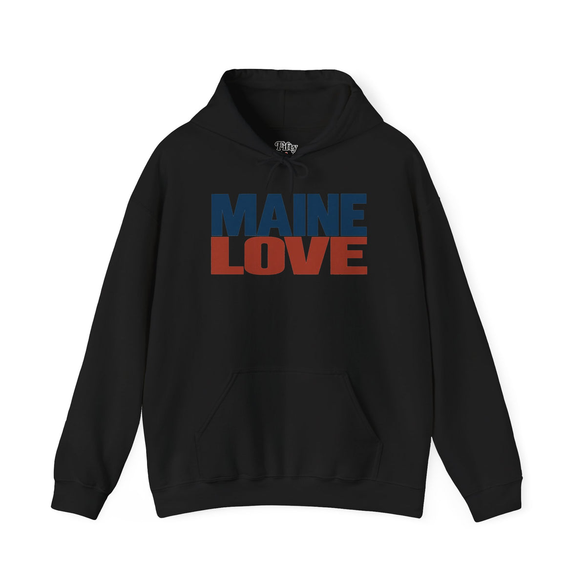 Maine Love Unisex Hoodie State Name Graphic
