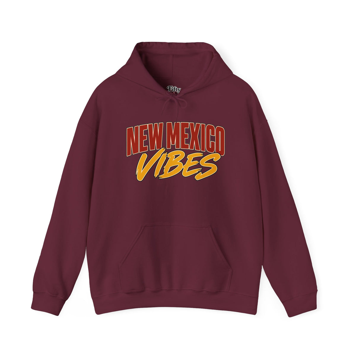 New Mexico Vibes Unisex Hoodie State Name Graphic