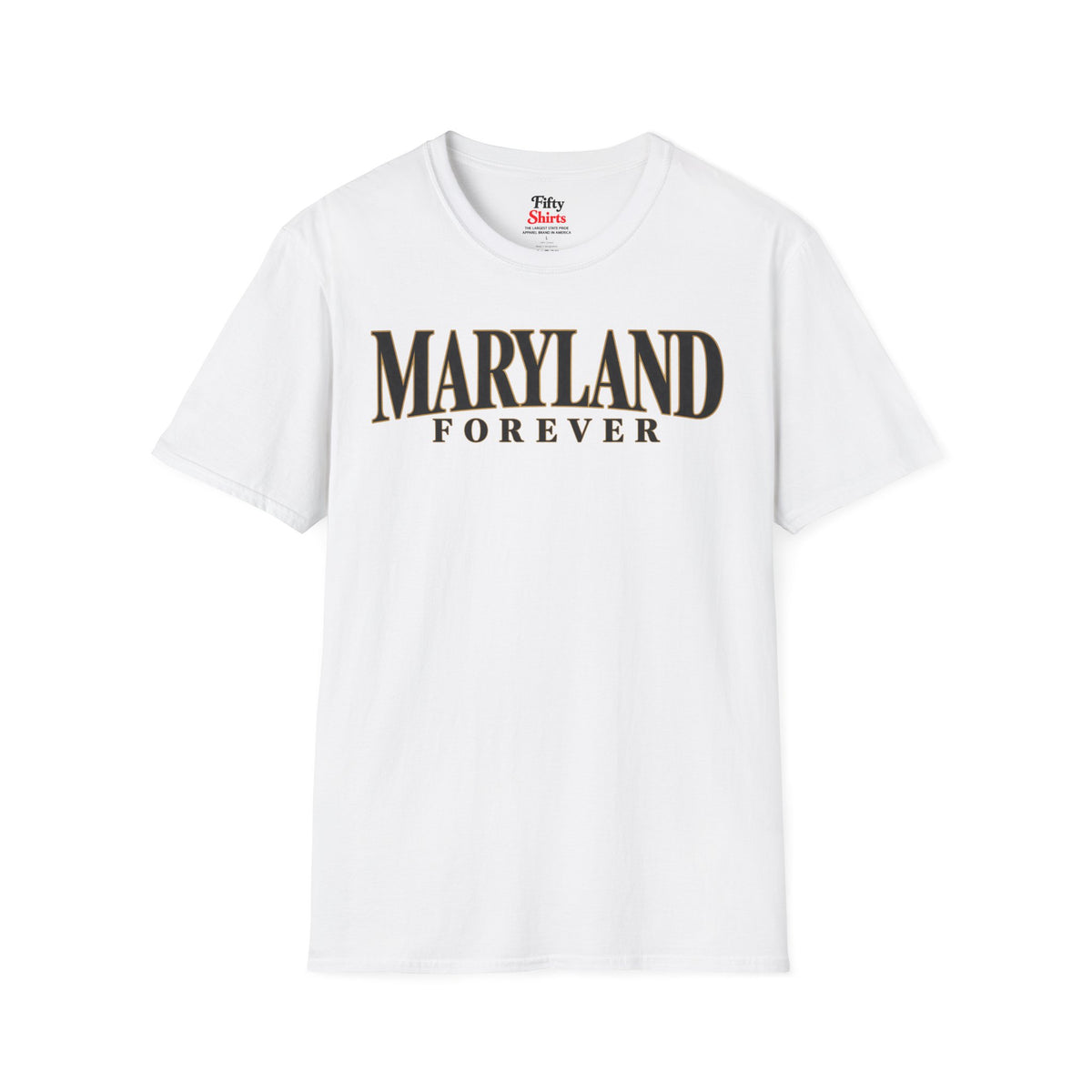 Maryland Forever Unisex Softstyle T Shirt State Name Graphic Tee