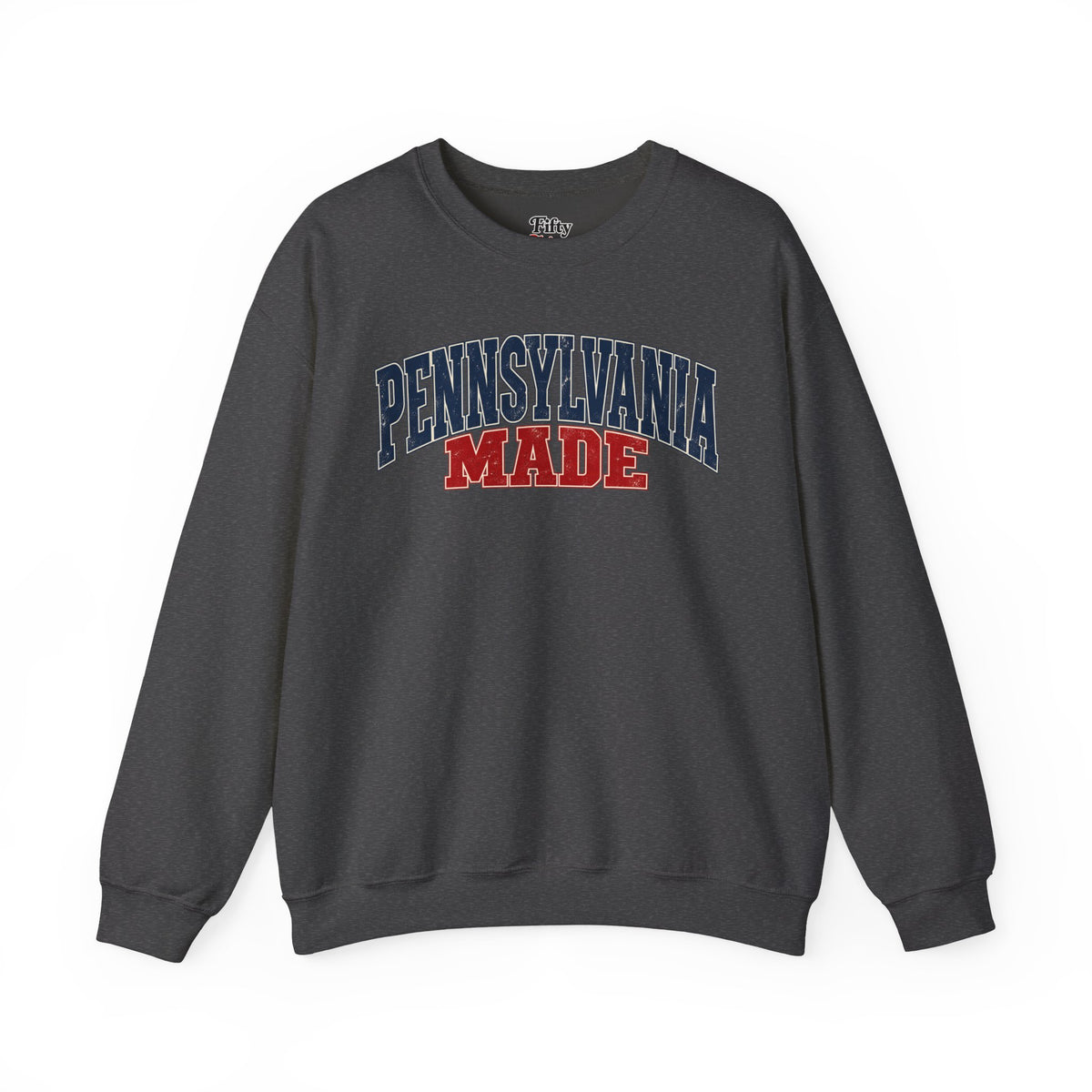 Pennsylvania Made Unisex Crewneck Sweatshirt State Name Graphic