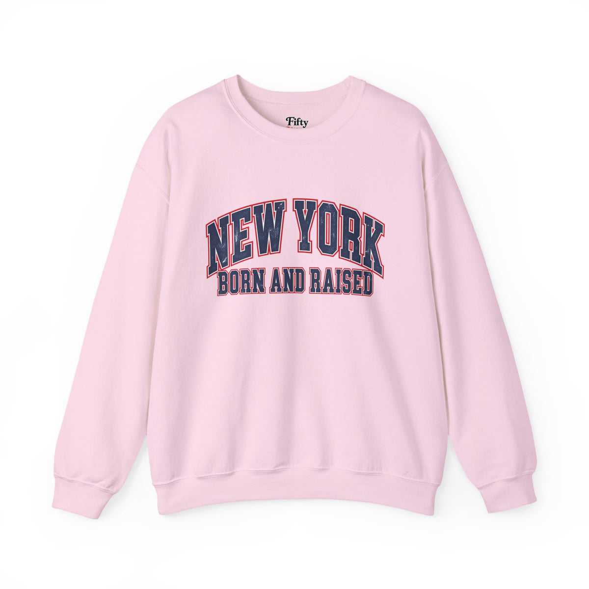New York Born and Raised Vintage Athletic Heritage Unisex Sweatshirt Graphic