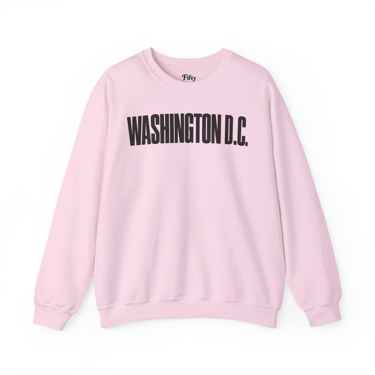 Washington DC Unisex Crewneck Sweatshirt State Name Graphic