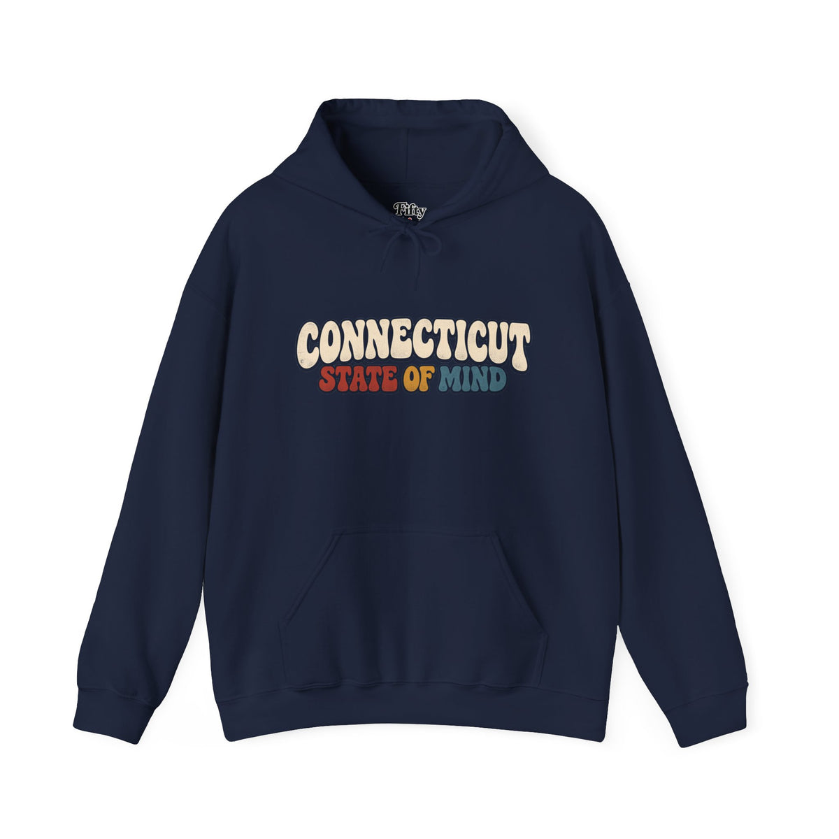 Connecticut State of Mind Unisex Hoodie State Name Graphic