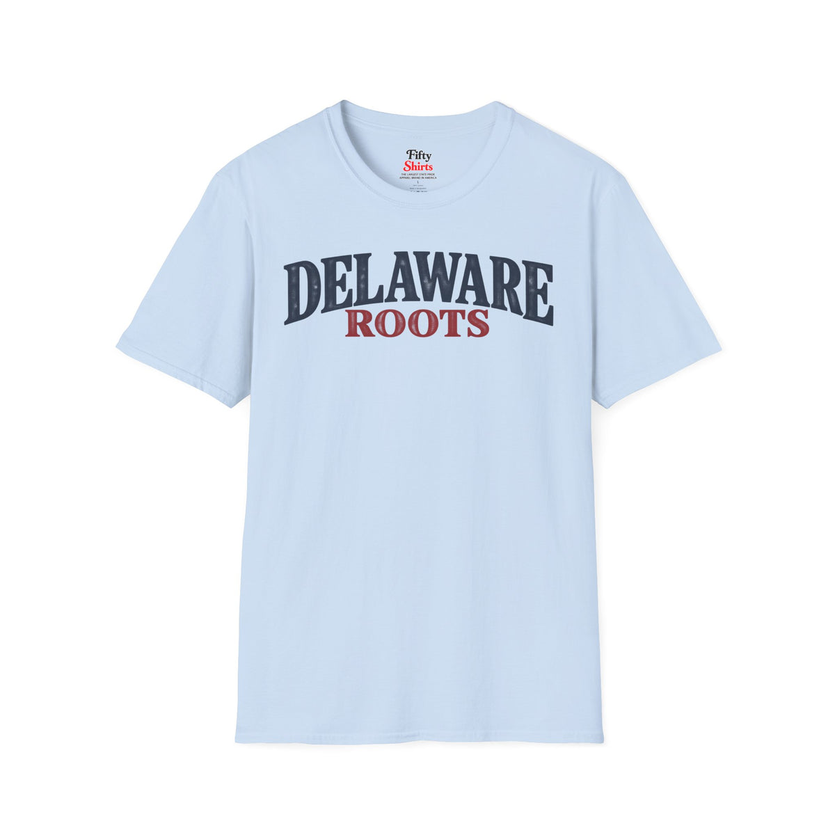 Delaware Roots Unisex Softstyle T Shirt State Name Graphic Tee