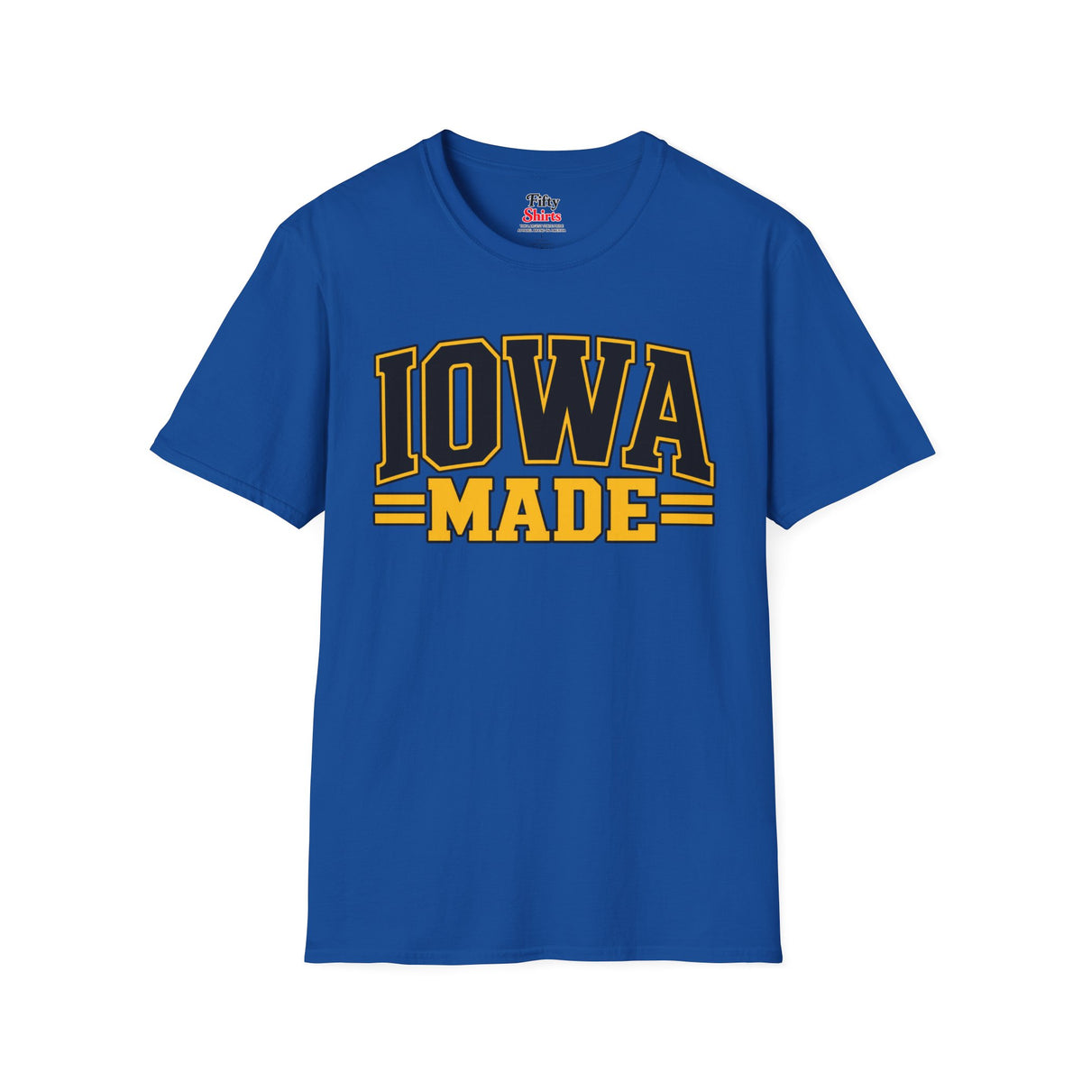 Iowa Made Unisex Softstyle T Shirt State Name Graphic Tee