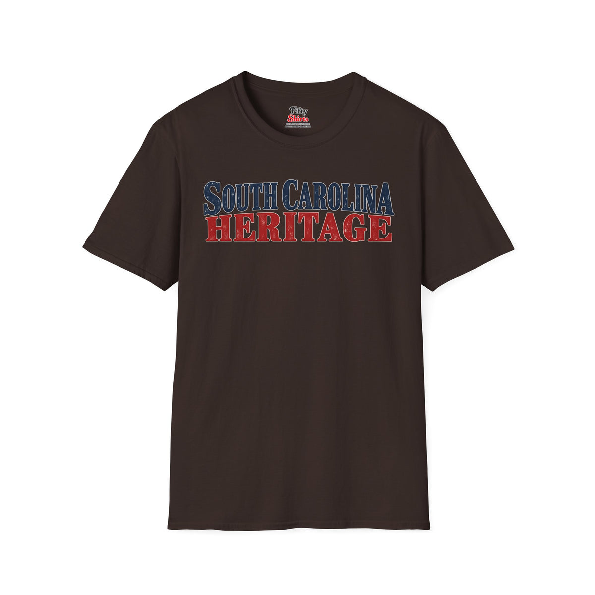 South Carolina Heritage Unisex Softstyle T Shirt State Name Graphic Tee