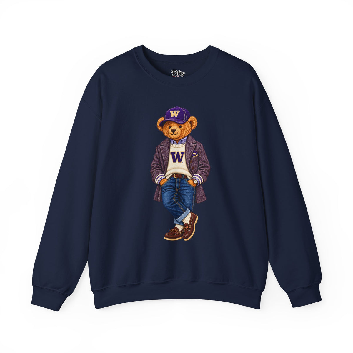 Washington - Game Day Teddy Bear Sweatshirt