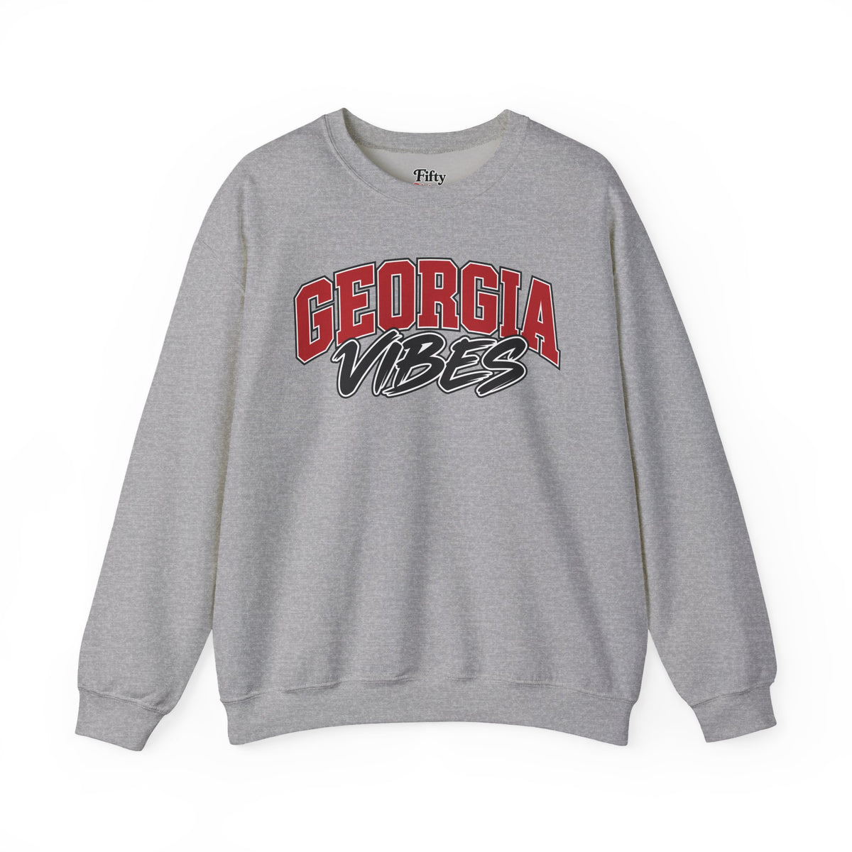 Georgia Vibes Unisex Crewneck Sweatshirt State Name Graphic