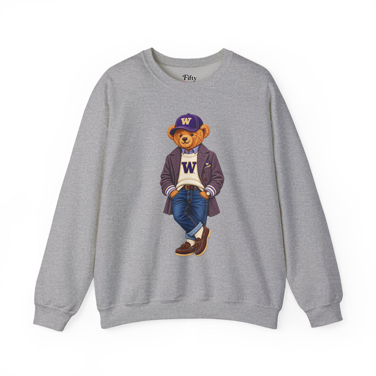 Washington - Game Day Teddy Bear Sweatshirt
