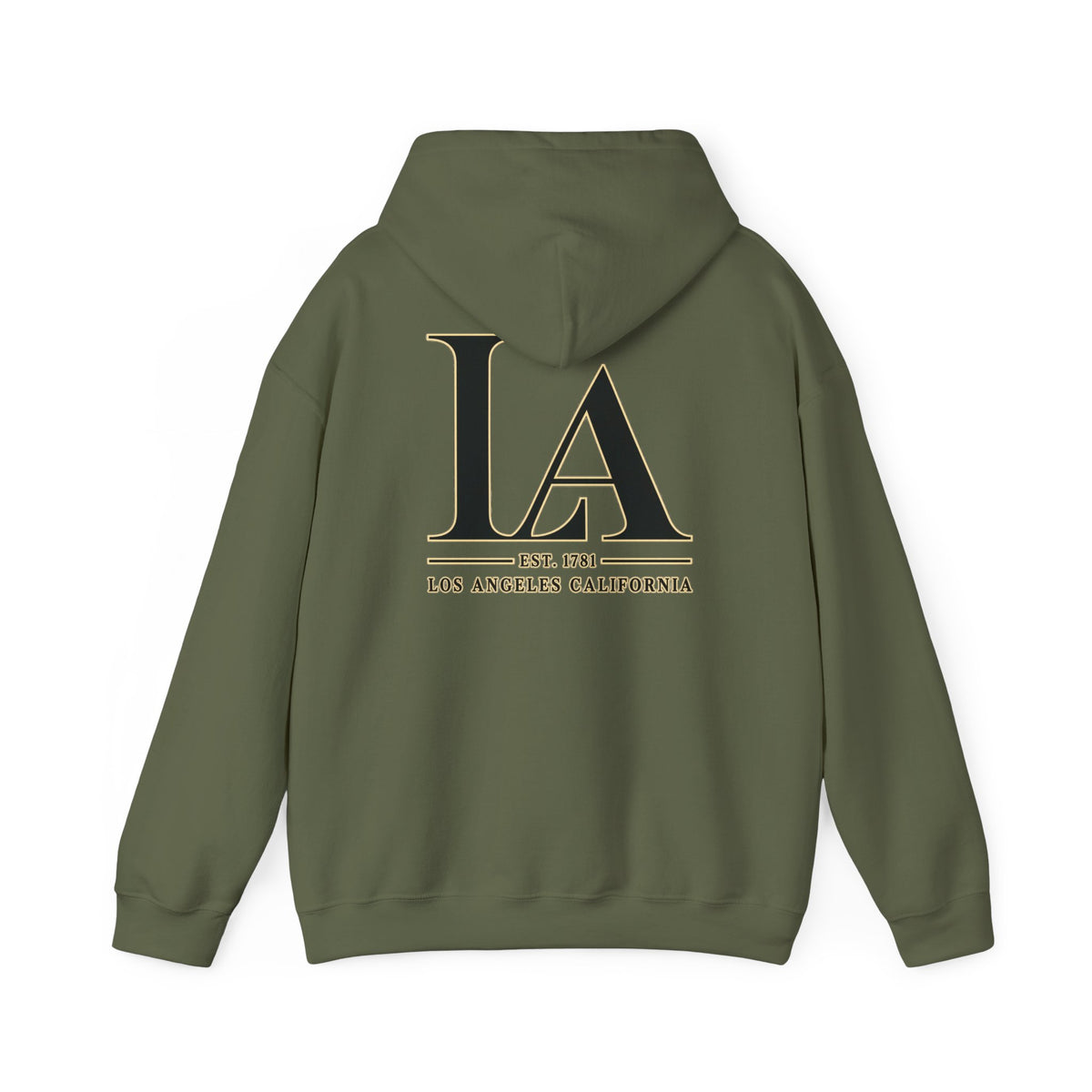 LA Los Angeles Est. 1781 Unisex Hoodie Graphic