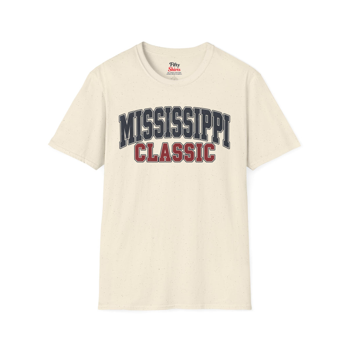 Mississippi Classic Unisex Softstyle T Shirt State Name Graphic Tee