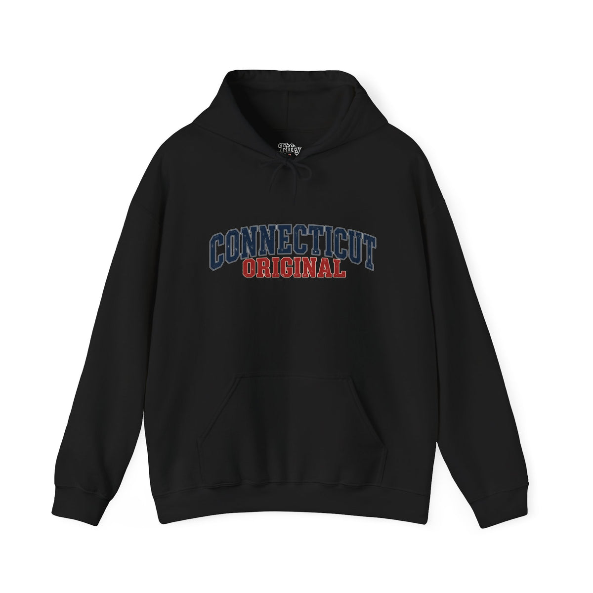 Connecticut Original Unisex Hoodie State Name Graphic