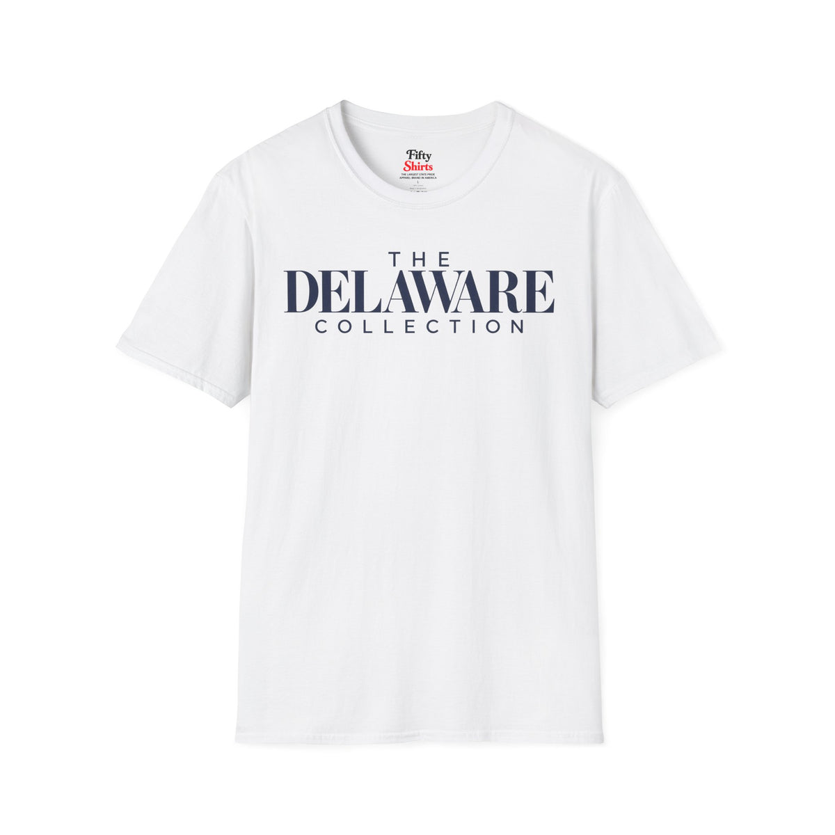 The Delaware Collection Unisex Softstyle T Shirt State Name Graphic Tee
