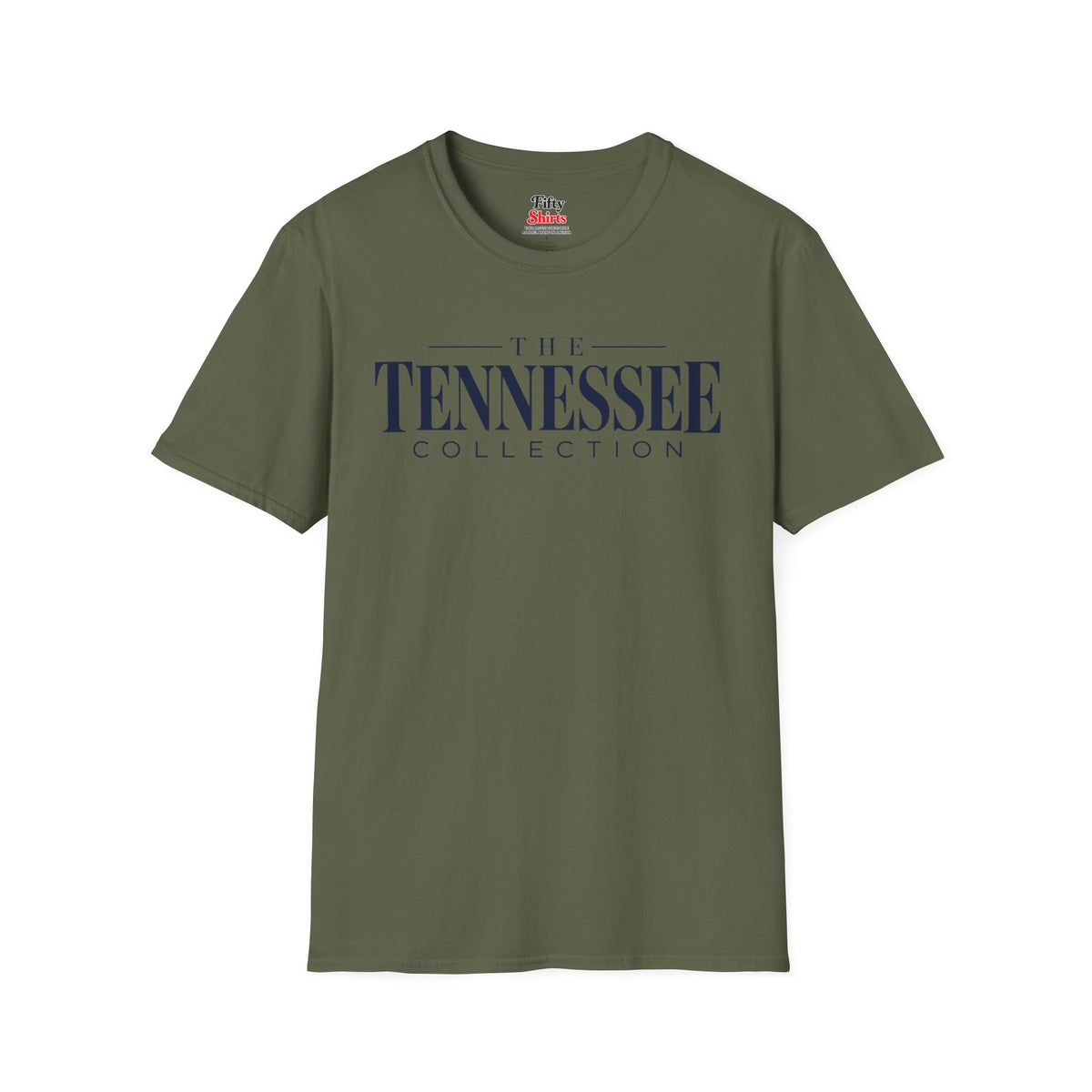 The Tennessee Collection Unisex Softstyle T Shirt State Name Graphic Tee