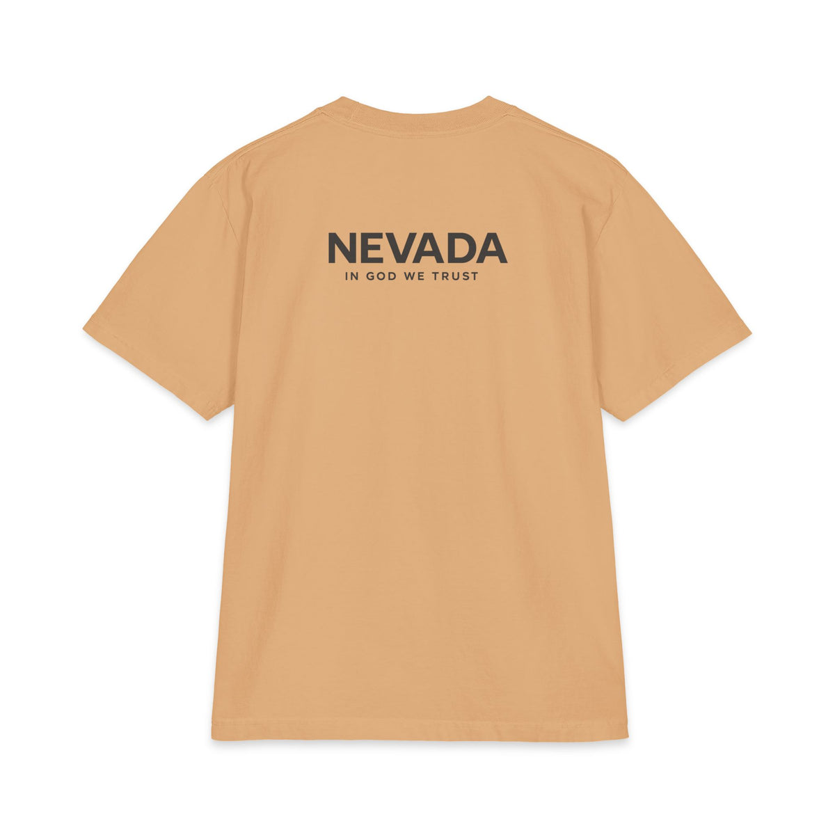 Nevada All State In God We Trust Unisex Max Heavyweight Short Sleeve