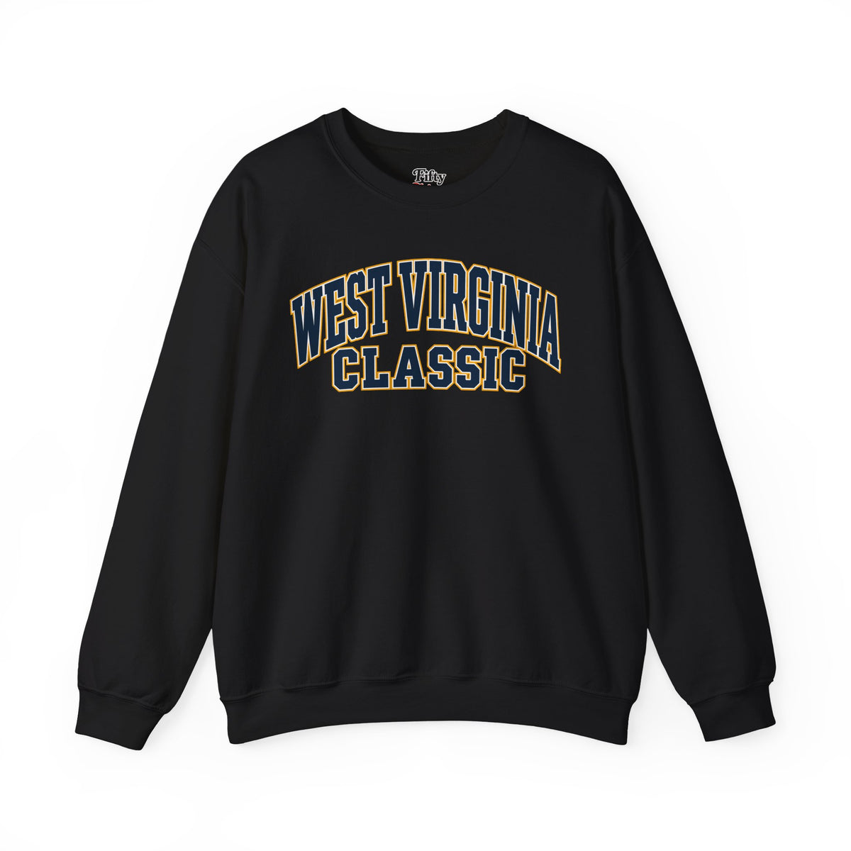 West Virginia Classic Unisex Crewneck Sweatshirt State Name Graphic