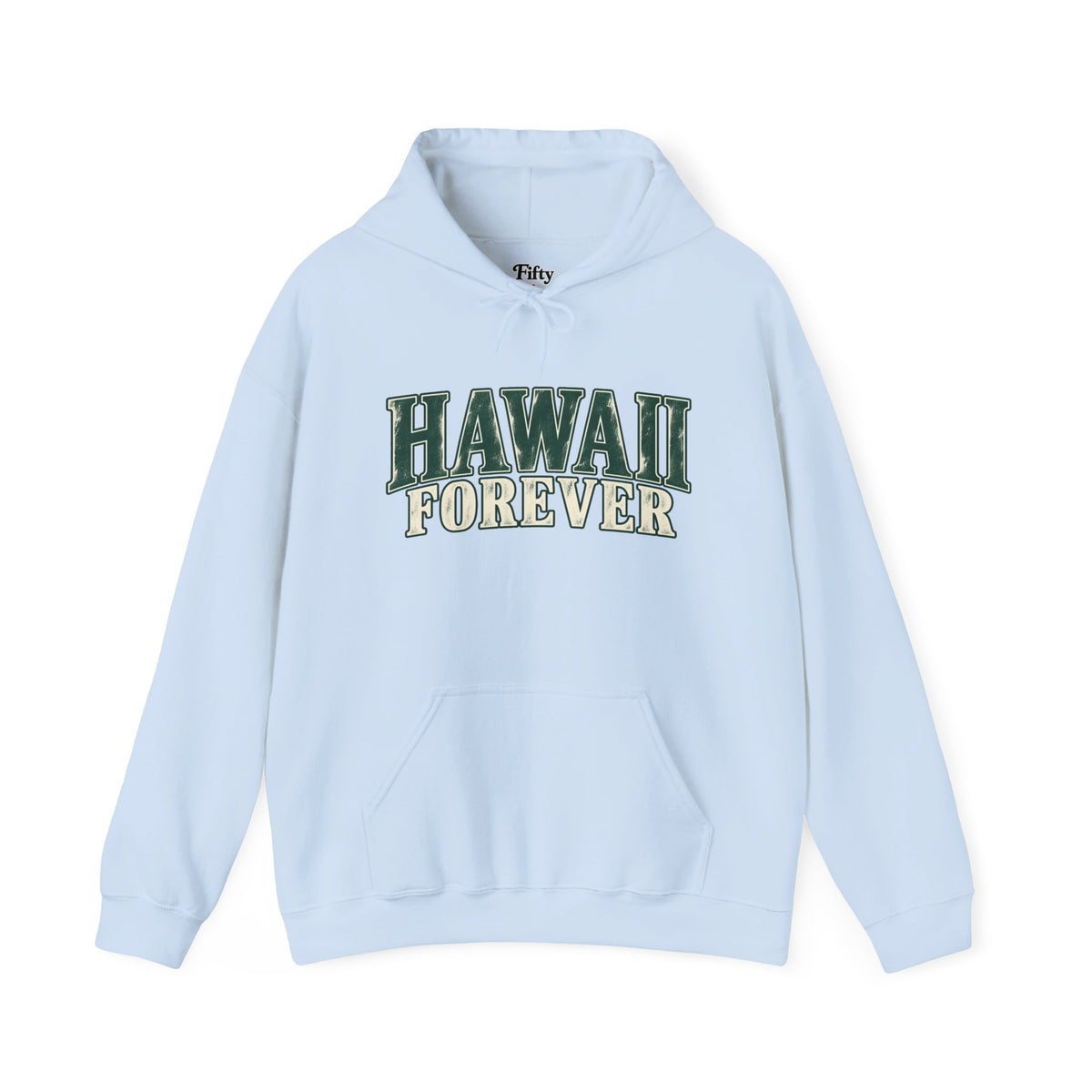 Hawaii Forever Unisex Hoodie State Name Graphic