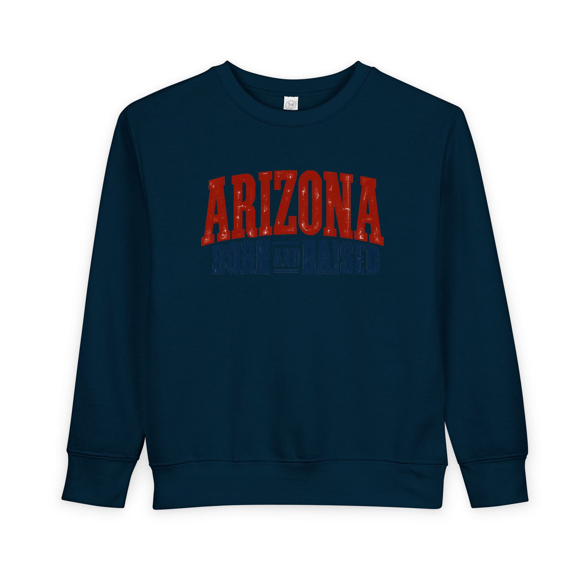 Arizona Born and Raised Classic Souvenir Unisex Toddler Sweatshirt