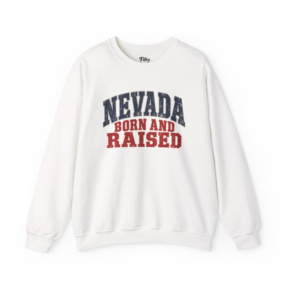 Nevada Born and Raised Desert Heritage Unisex Sweatshirt Graphic
