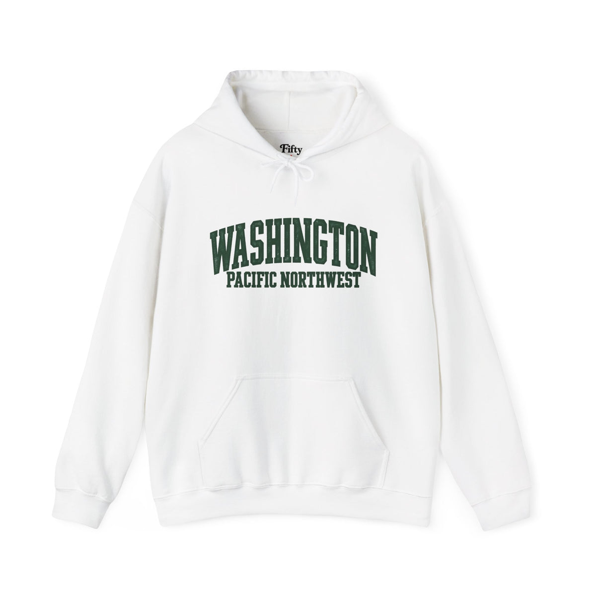 Washington Pacific Northwest Unisex Hoodie State Name Graphic