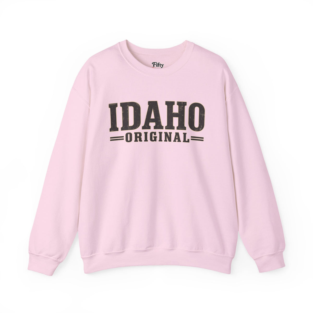 Idaho Original Unisex Crewneck Sweatshirt State Name Graphic
