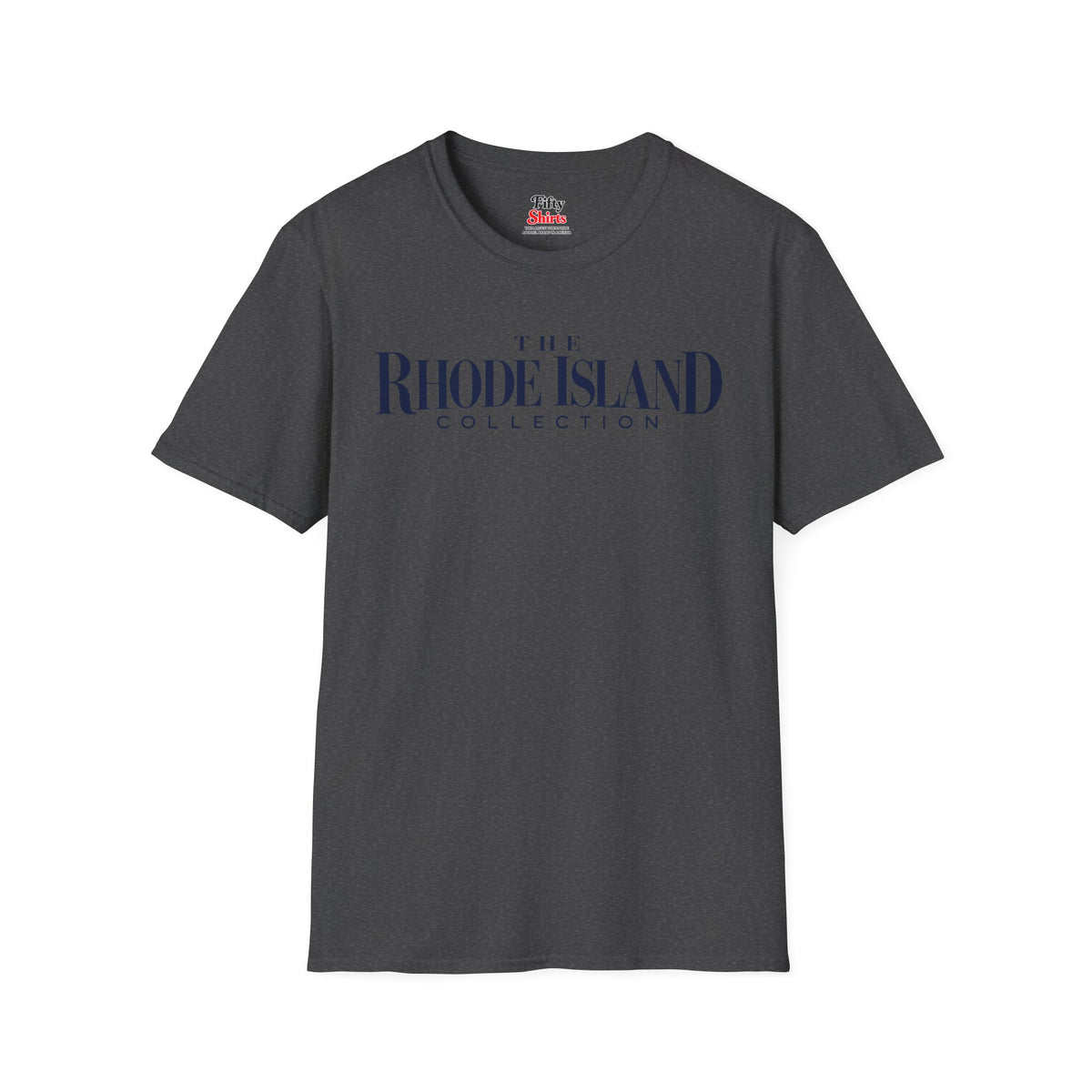 The Rhode Island Collection Unisex Softstyle T Shirt State Name Graphic Tee