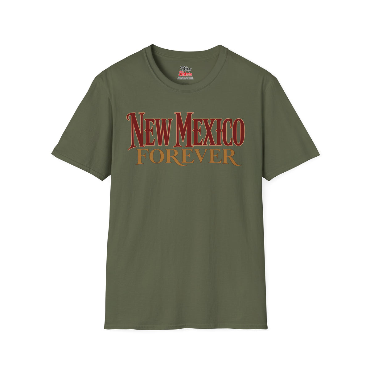 New Mexico Forever Unisex Softstyle T Shirt State Name Graphic Tee