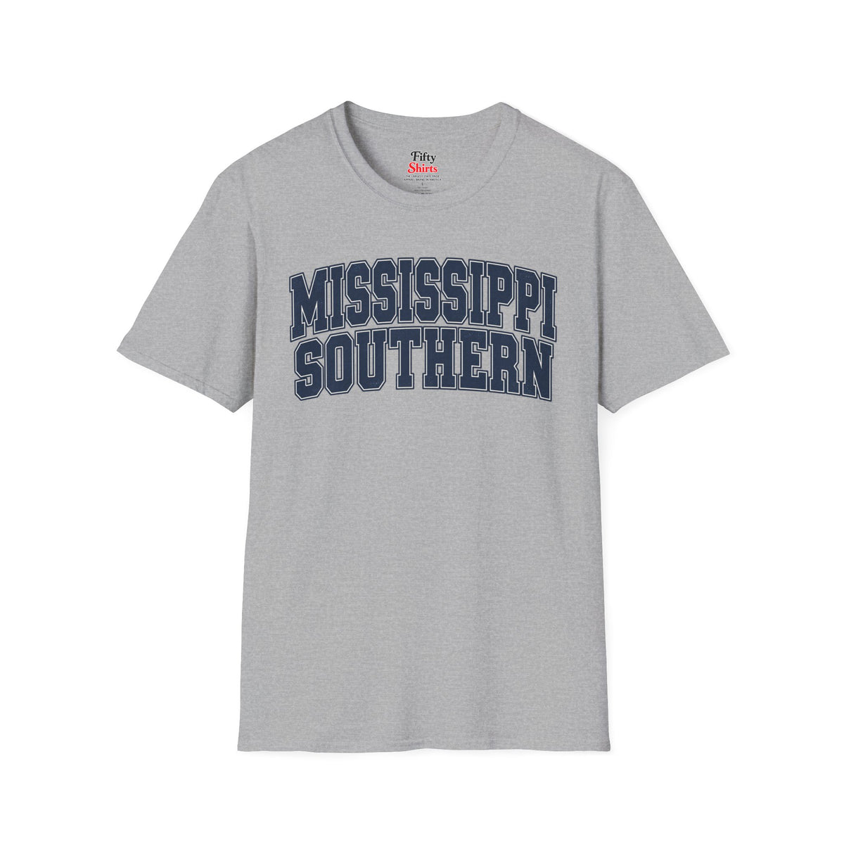 Mississippi Southern Unisex Softstyle T Shirt State Name Graphic Tee