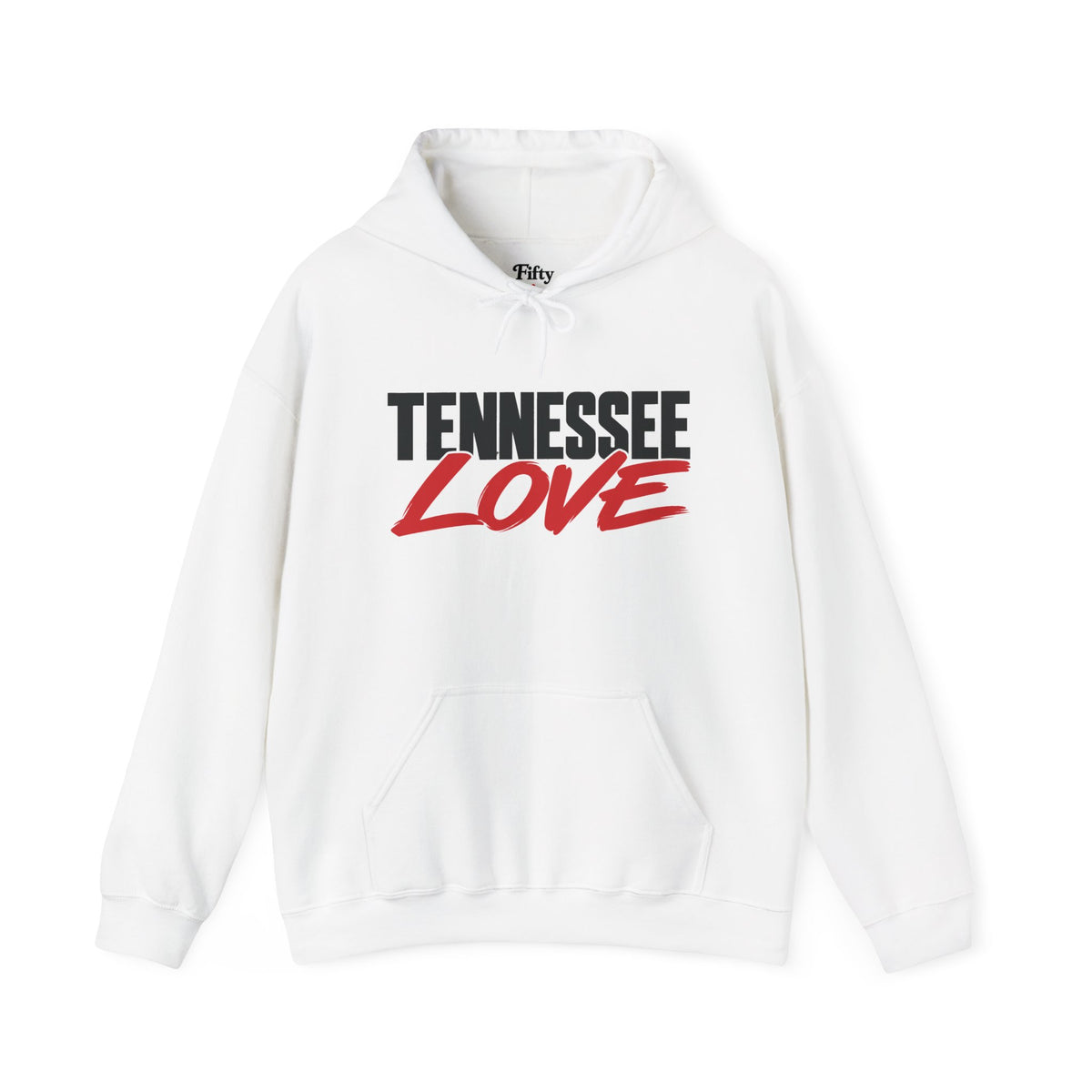 Tennessee Love Unisex Hoodie State Name Graphic