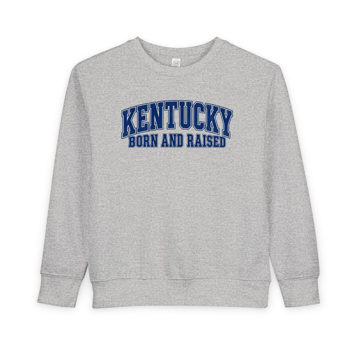 Kentucky Born and Raised Classic Collegiate Unisex Toddler Sweatshirt