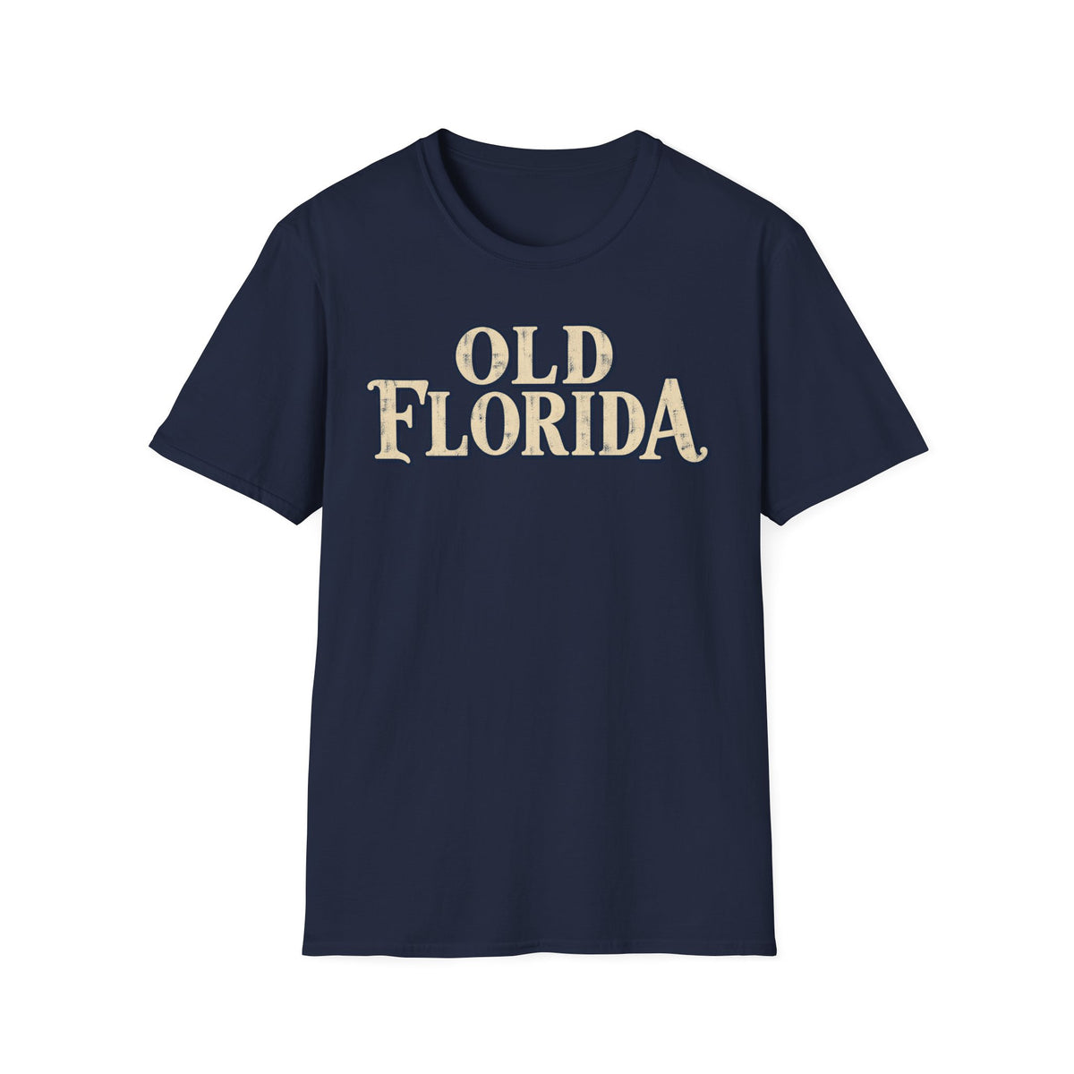 Old Florida Unisex Softstyle T Shirt State Name Graphic Tee
