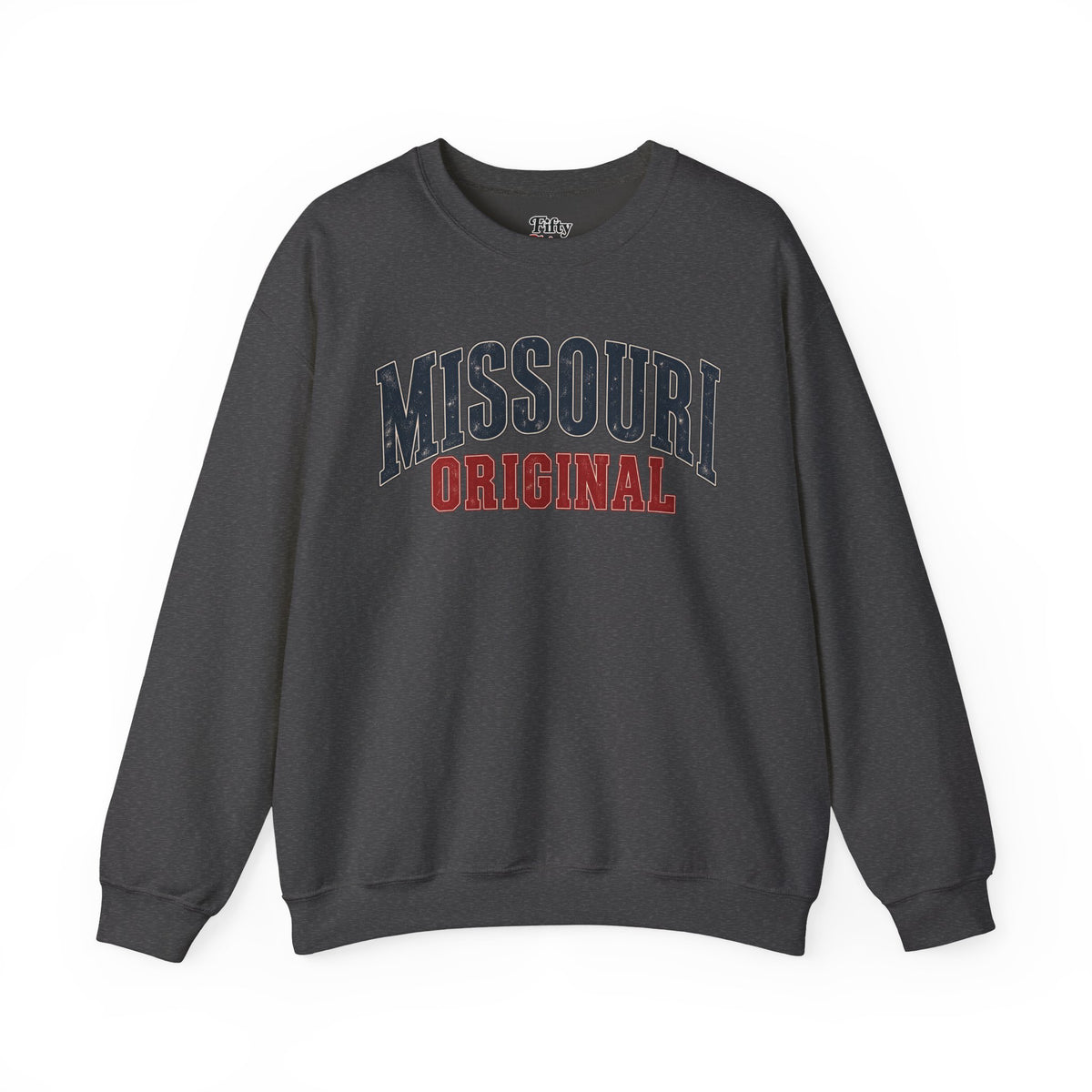 Missouri Original Unisex Crewneck Sweatshirt State Name Graphic