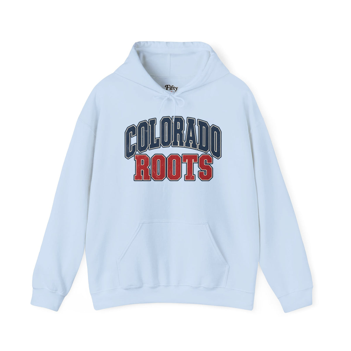 Colorado Roots Unisex Hoodie State Name Graphic