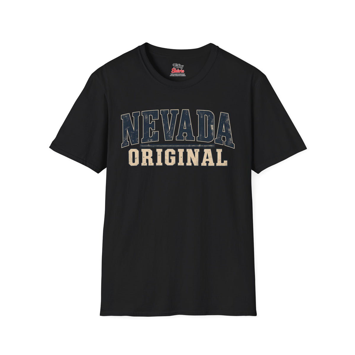 Nevada Original Unisex Softstyle T Shirt State Name Graphic Tee