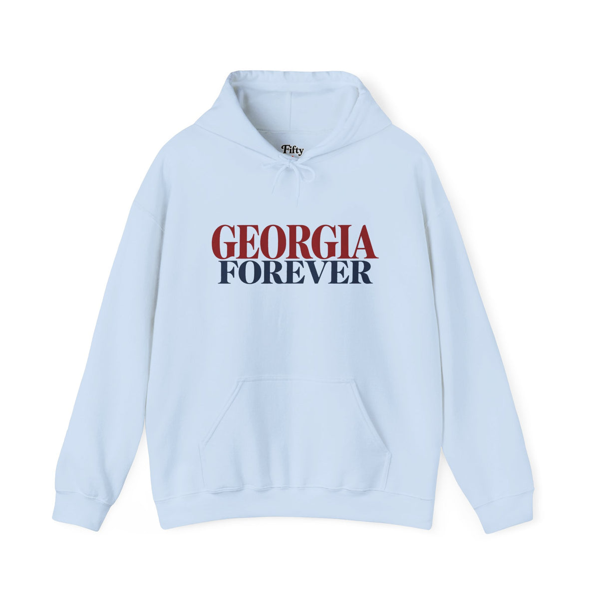 Georgia Forever Unisex Hoodie State Name Graphic