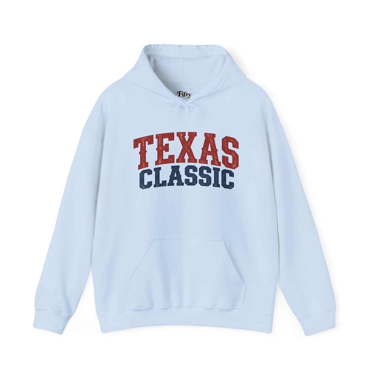 Texas Classic Unisex Hoodie State Name Graphic